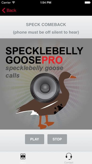 Specklebelly Goose Calls - Electronic Caller screenshot 3