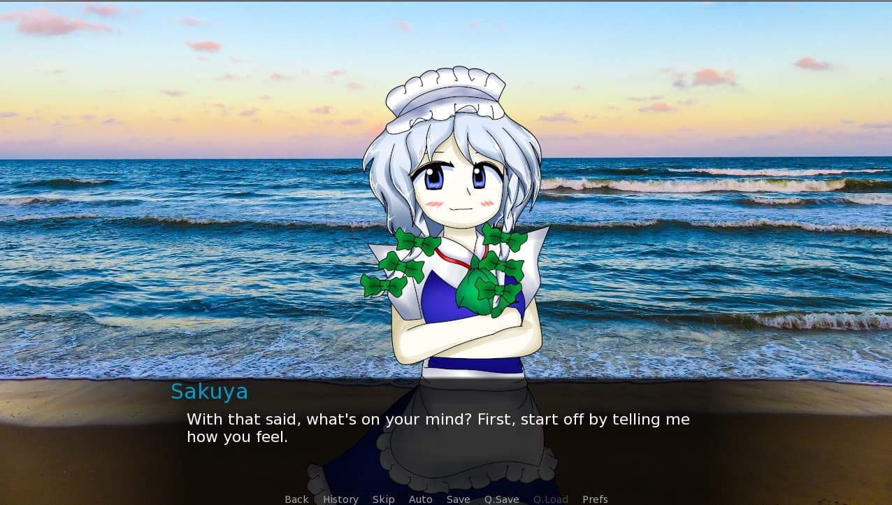 Sakuya Izayoi Gives You Advice And Dabs screenshot 3