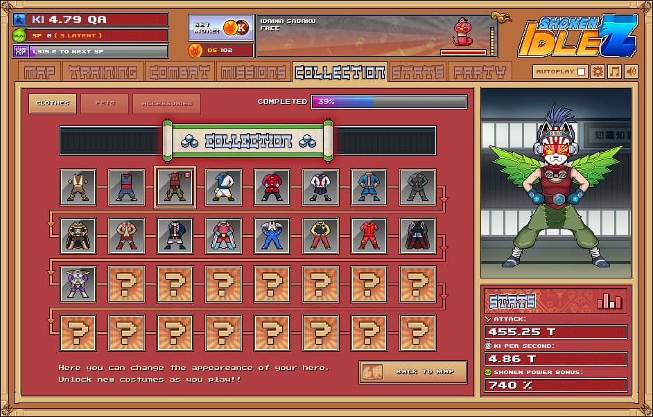 Shonen Idle Z screenshot 2