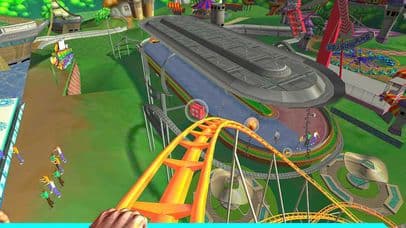VR Roller Coaster Adventure 2017 screenshot 2