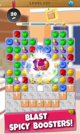 Wonder Chef: Match-3 Puzzle Game screenshot 3
