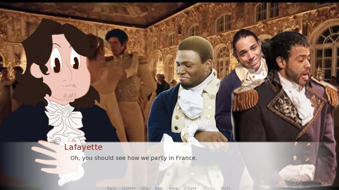 Hamilton: The Dating Sim screenshot 4