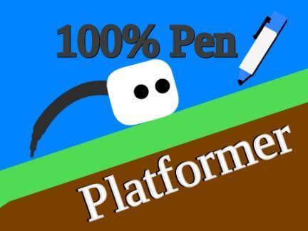 100% Pen Platformer / #games