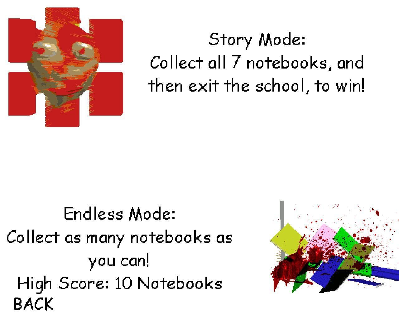 Baldis Basics The Old Hospital Chapter 4 (The Chapter Final) screenshot 3