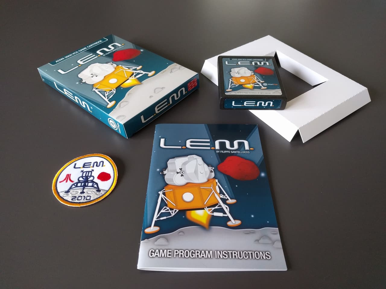 L.E.M. Lunar Excursion Module (Atari 2600 VCS) screenshot 4