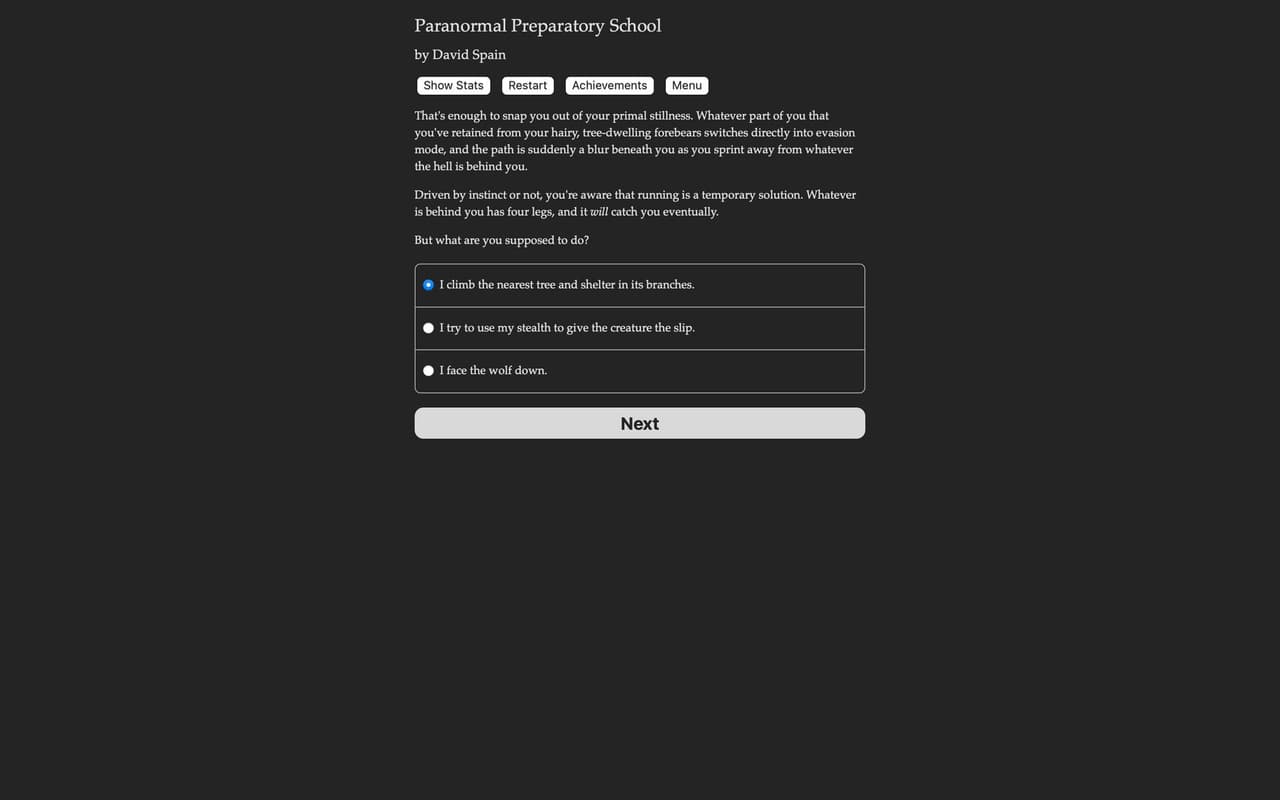 Paranormal Preparatory School screenshot 2