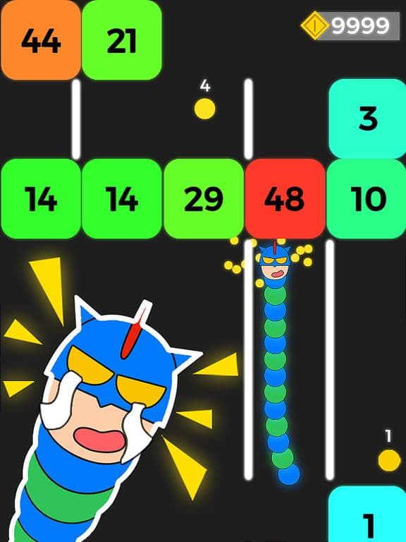 Snake Dash- Ball VS Block Game screenshot 4