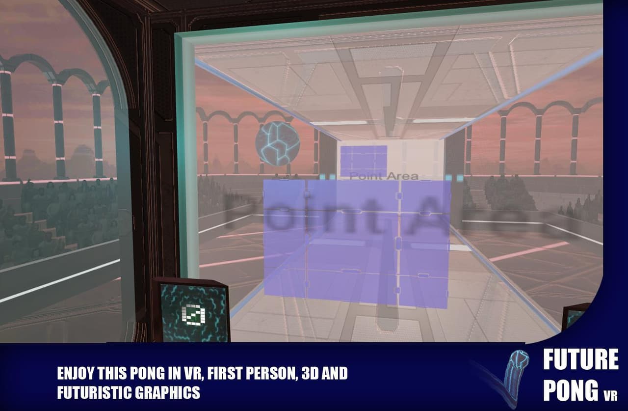 Future Pong VR - Cardboard Android screenshot 2