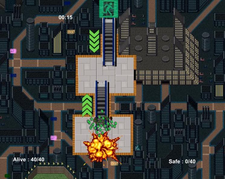 Crowd Panic Simulator screenshot 3