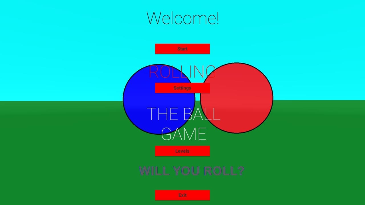 Rolling the ball game screenshot 2
