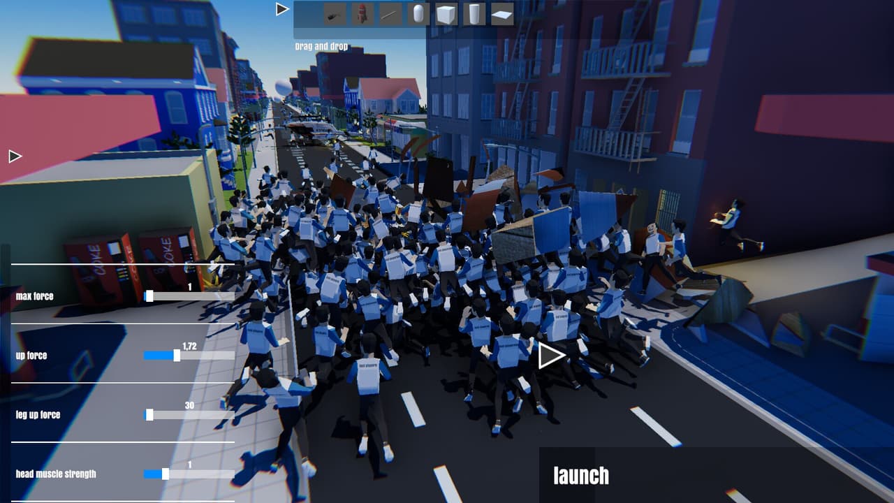 Chat Ragdoll Racing screenshot 5
