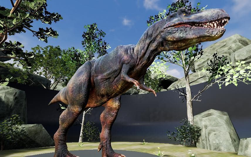 VR Dinosaurs Park screenshot 2