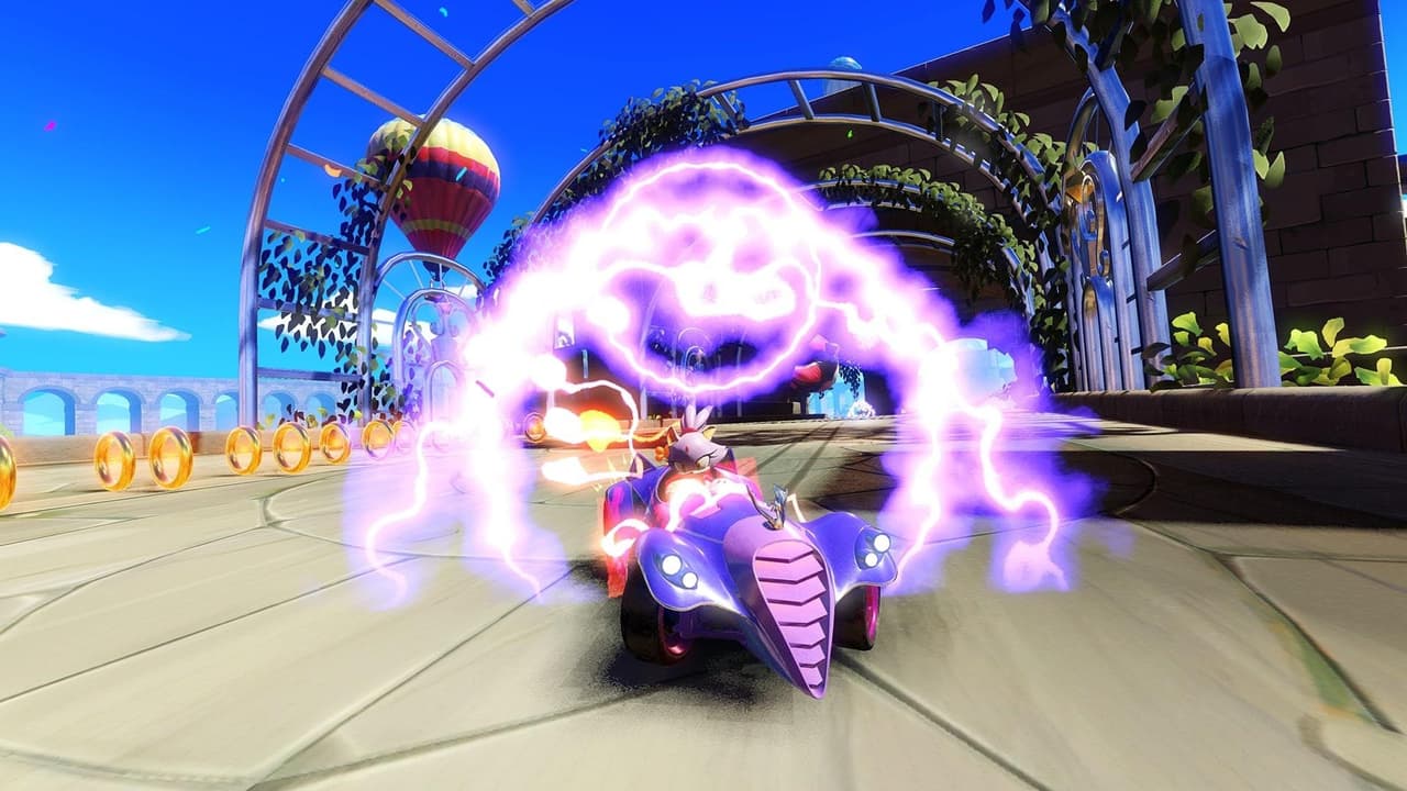 Team Sonic Racing and Super Monkey Ball: Banana Blitz HD screenshot 2