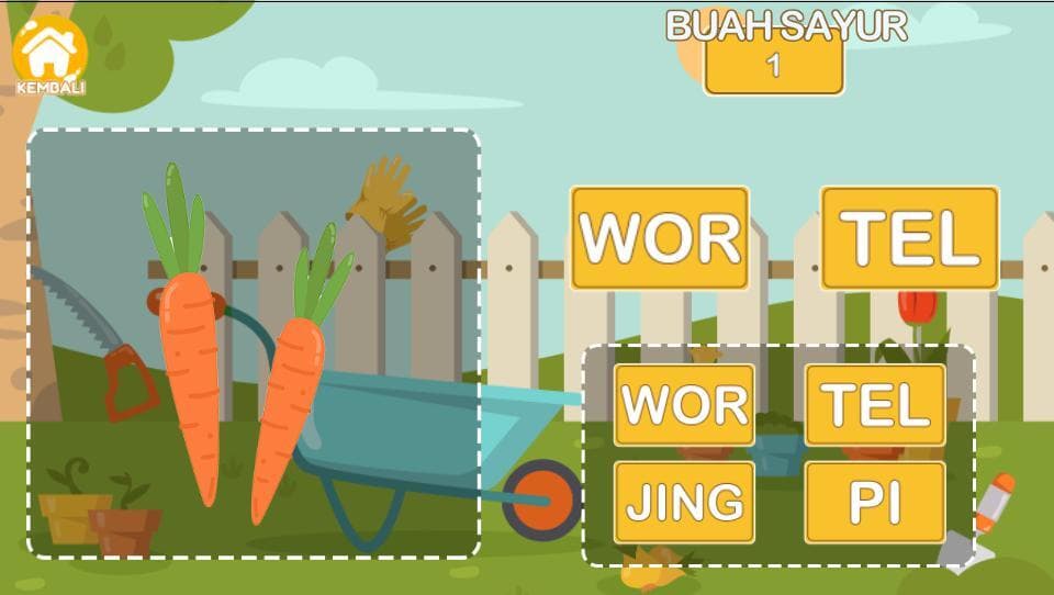 Game Edukasi Susun Kata Yuk
