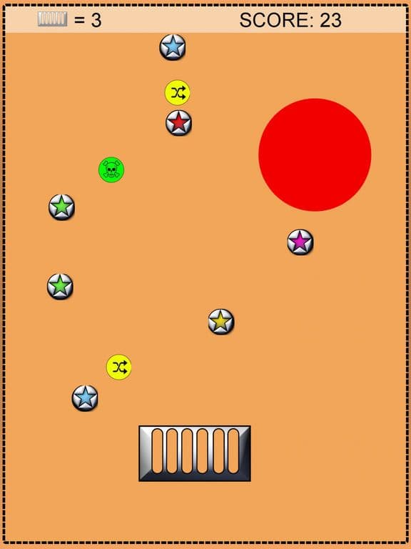 Star rain! - Free screenshot 3
