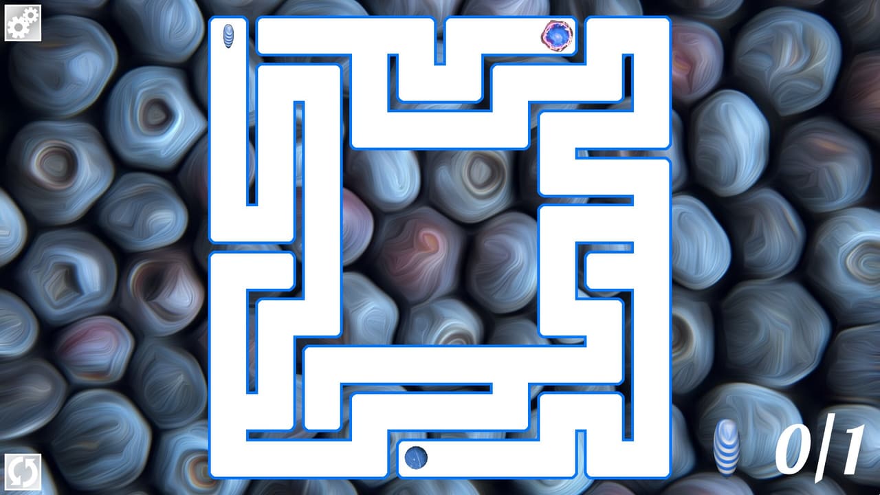Maze Art: Blue screenshot 3