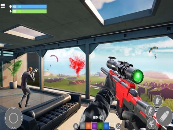 Fort Shooting Battle Royale 3D screenshot 3