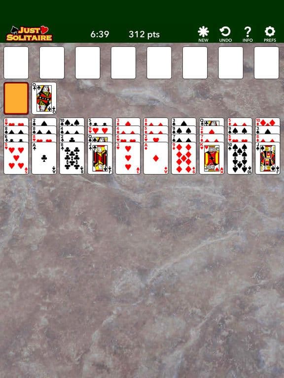 Just Solitaire: 40 Thieves