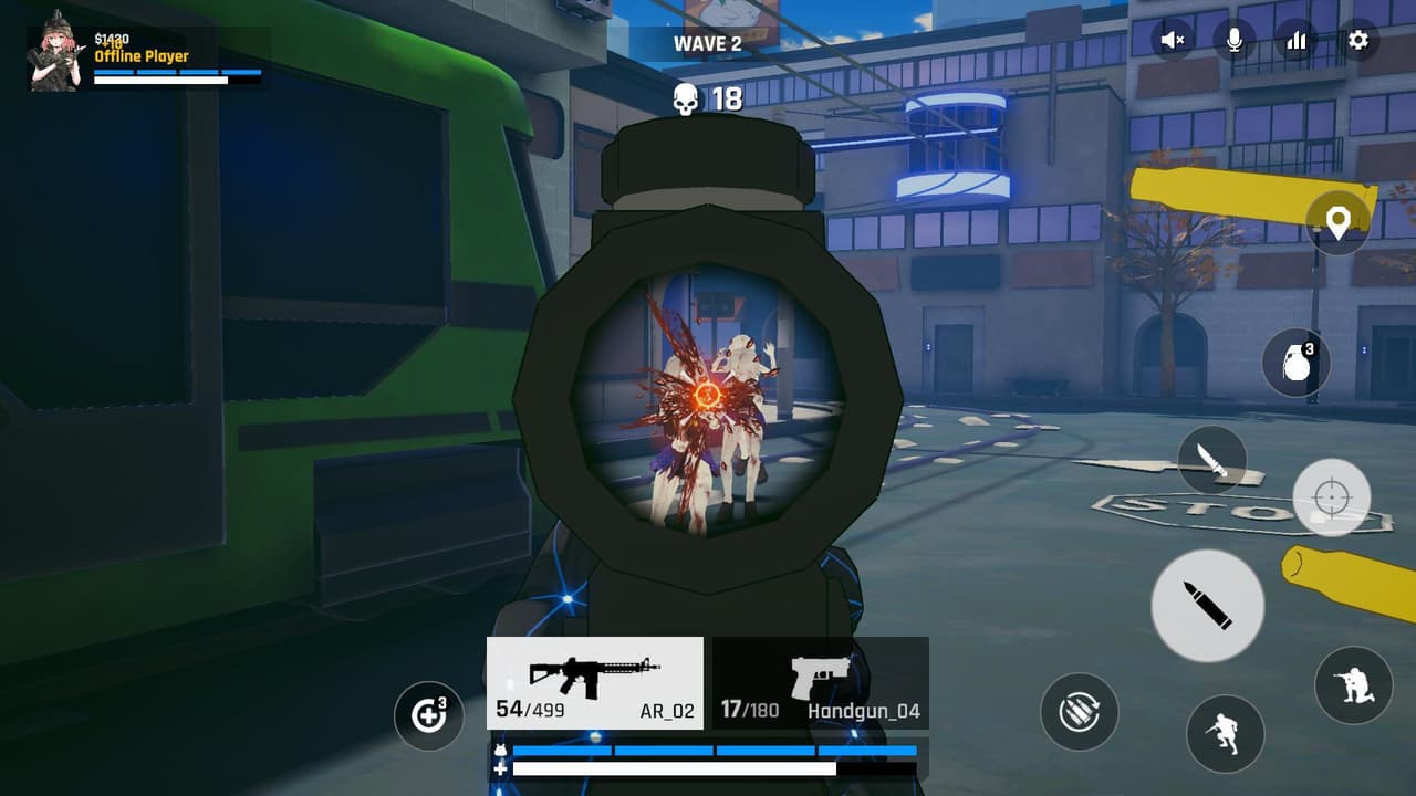 Anime Zombie FPS Shooter screenshot 4