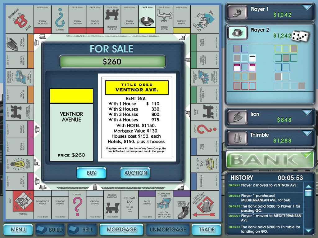 Monopoly by Parker Brothers screenshot 2