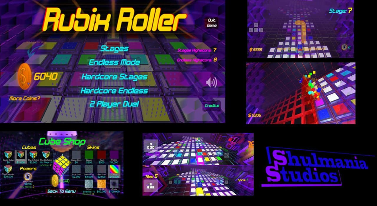 Rubix Roller FULL HD screenshot 2