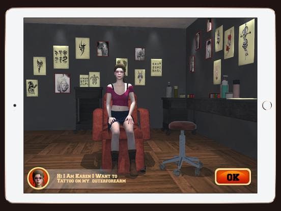 Tattoo Studio Simulator 3D screenshot 3