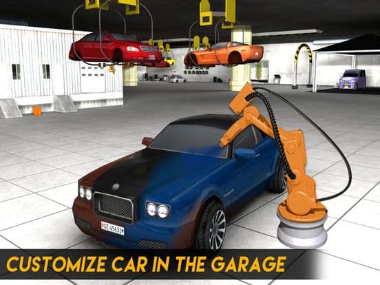 Multi-Level Sports Car Parking Simulator 2: Auto Paint Garage & Real Driving Game screenshot 2