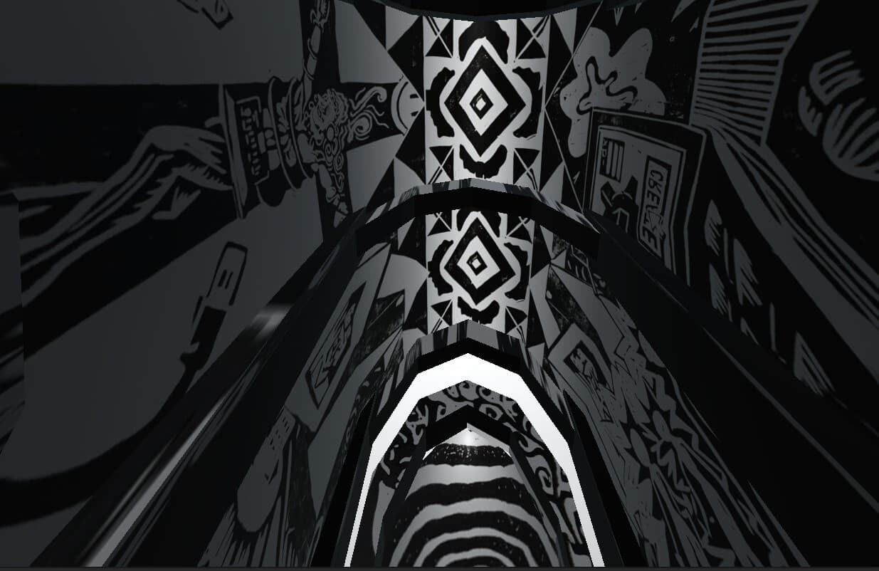 V-ART "you can walk only here screenshot 4