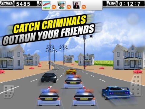 Cop Chase Car Race Multiplayer Edition 3D FREE - By Dead Cool Apps screenshot 4
