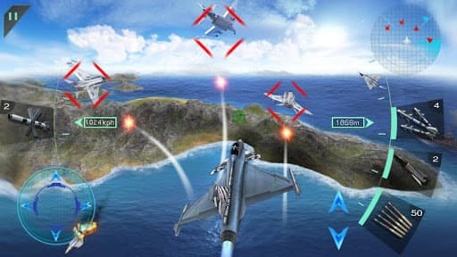 Sky Fighters 3D screenshot 4