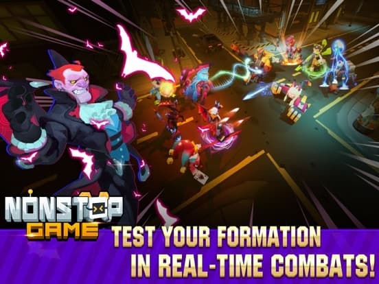 Nonstop Game: Cyber Raid screenshot 5