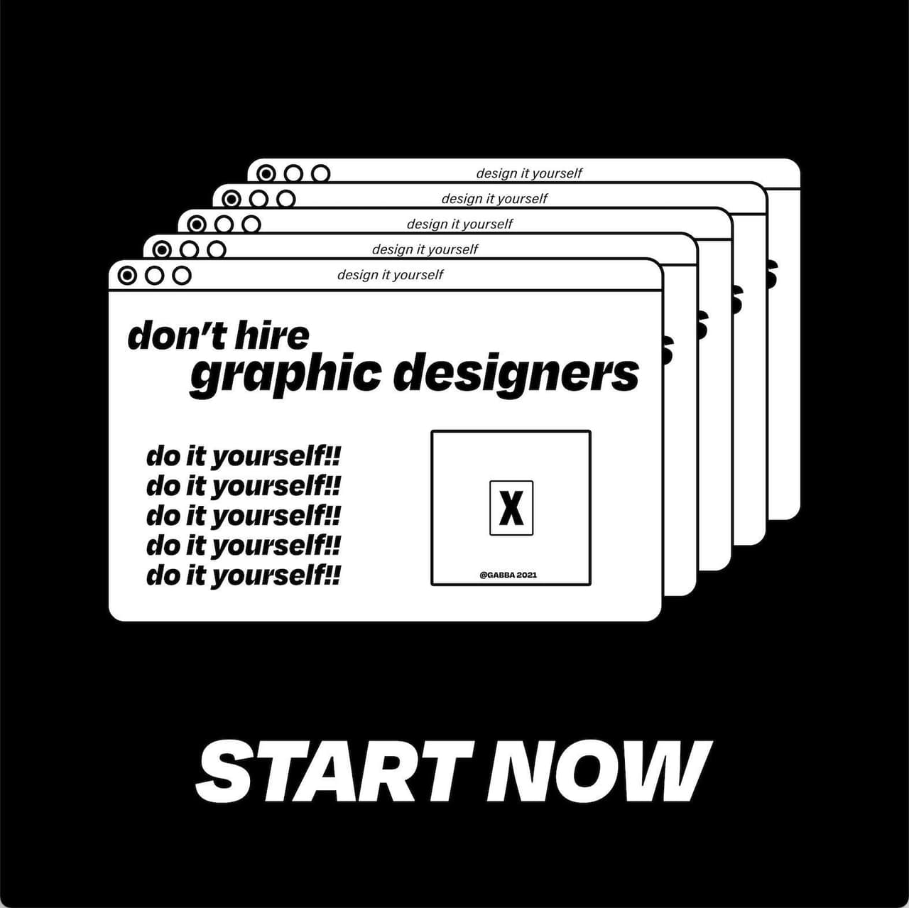 dont hire graphic designers, do it yourself!!