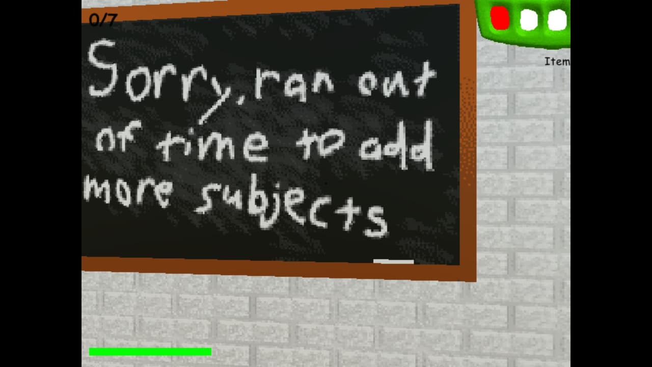 Baldis Basics V1.1 screenshot 4