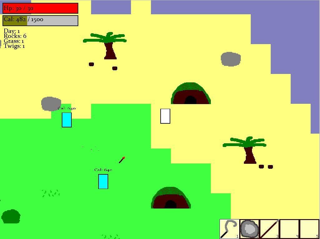 Survival on Smol Island LD38 screenshot 3