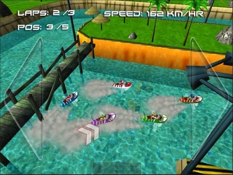 Boat Racing Challenge ( 3D Racing Games ) screenshot 5