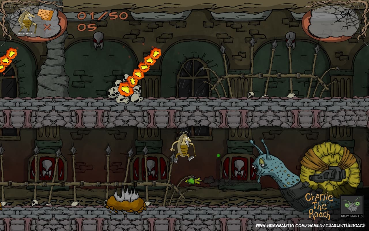 Charlie The Roach (itch) screenshot 4