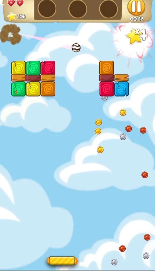 Super Breakout (ChrisWebb) screenshot 2
