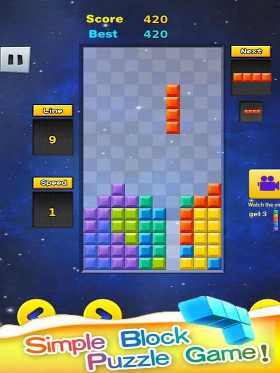 Tentris Classic Block Down