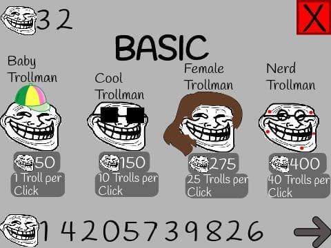 Troll Face Clicker! screenshot 3