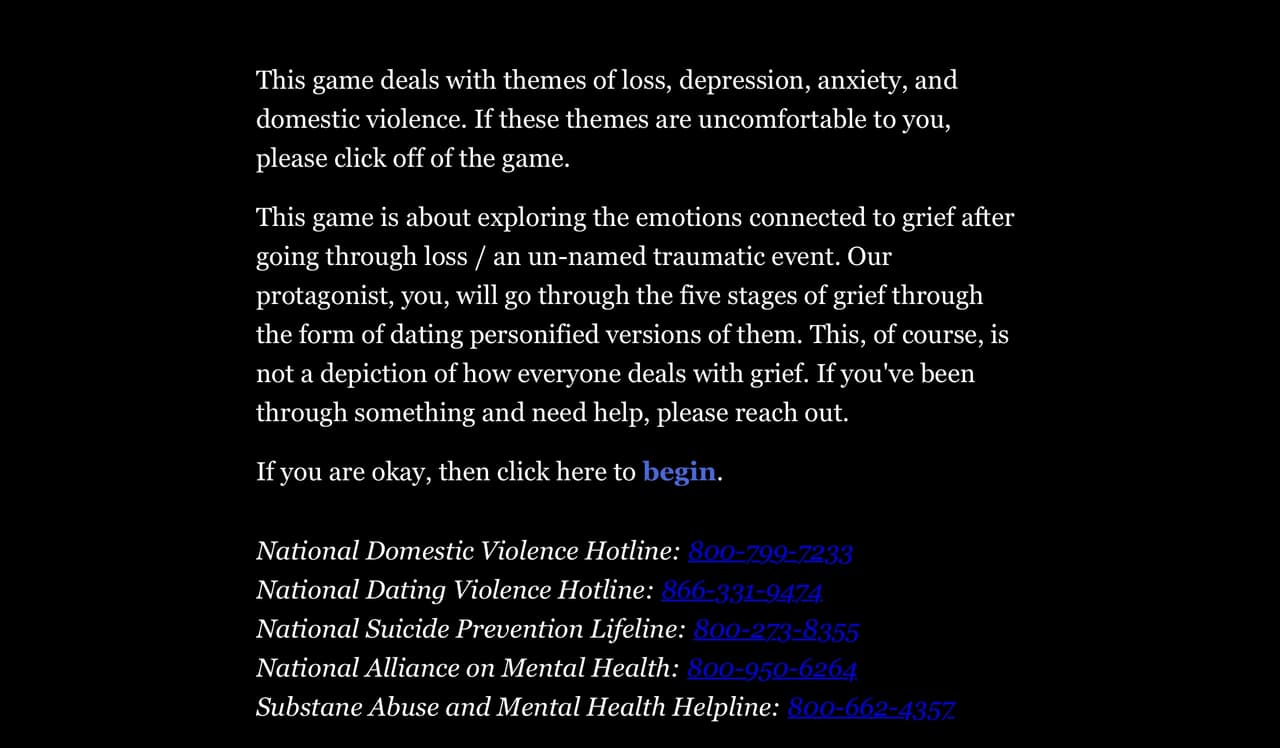 Five Stages of Grief screenshot 2