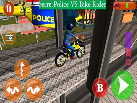 Heli Pilot Pursuit Moto Bike screenshot 2