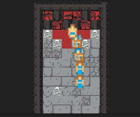GMTK GameJam 2021 Entry: Medieval Prison Escape Snake screenshot 2