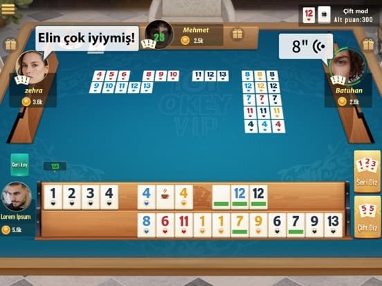 101 Okey VIP screenshot 2