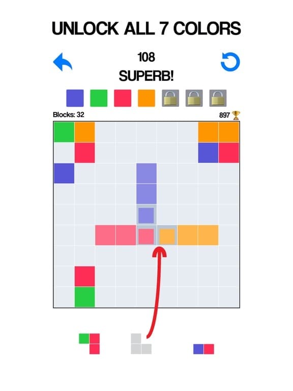 Coloris: color matching puzzle