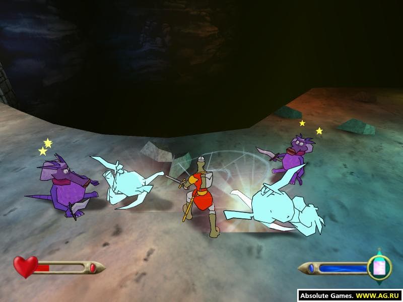 Dragons Lair 3D: Return to the Lair screenshot 2