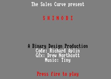 Shinobi (1988) screenshot 4