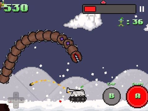 Super Mega Worm Vs Santa screenshot 5