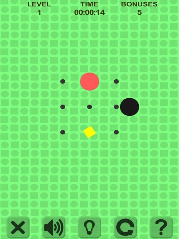 Simple Swipe. Red Ball screenshot 3