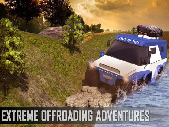 Off-Road Centipede Truck Driving Simulator 3D Game screenshot 4