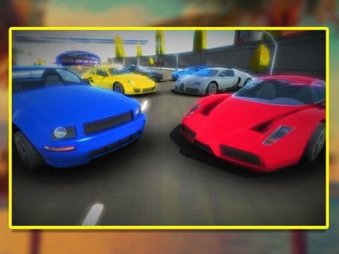 Traffic Racing Miami Street 3D screenshot 4